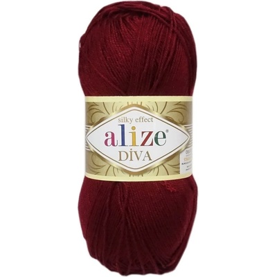 Alize Diva 57 vínová
