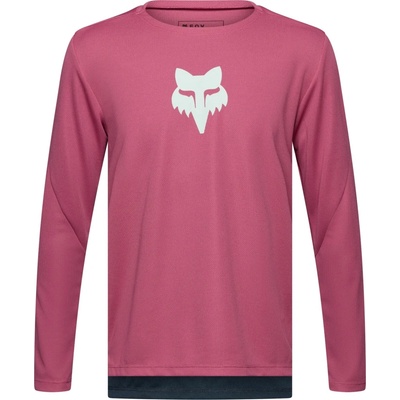 FOX Youth Ranger LS Jersey Fox Head berry Detský