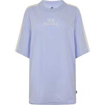 New Balance Тениска New Balance NBLS Heritage OS Tee Ld62 - Lilac