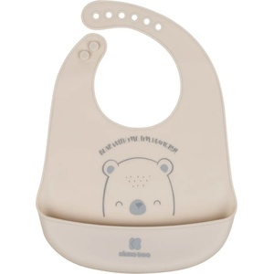 Kikkaboo Лигавник силиконов Bear with me Grey (31303030045) - tary