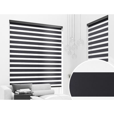 Zebra-shop Den a noc Maxi Chic Černá DN 6008 150x100cm