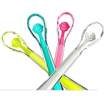 Babyono Силиконова лъжичка Baby Smile Син 9370005 (9370005) - baby