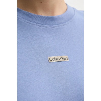 Calvin Klein Jeans Памучна тениска Calvin Klein Jeans в синьо J20J225524 (J20J225524)