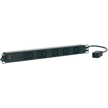 AEG Разклонител AEG PDU 16-1, 4x IEC320 C13 (10A), 3x IEC320 C19 (16A), за монтаж в