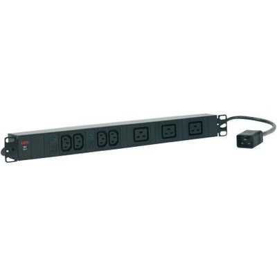 AEG Разклонител AEG PDU 16-1, 4x IEC320 C13 (10A), 3x IEC320 C19 (16A), за монтаж в