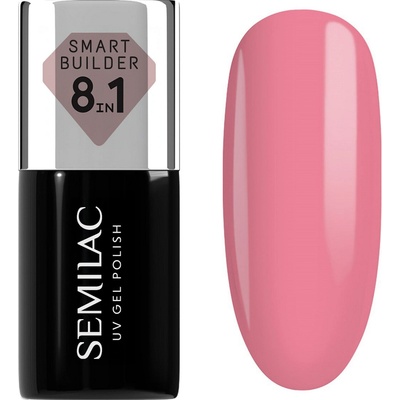 Hybridní lak Semilac barevný podklad 813 Pastel Pink stavební 7 ml