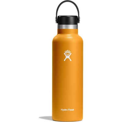 Hydro Flask Nerezová termoláhev Standard Mouth Flex Cap 21 oz 621 ml Fossil
