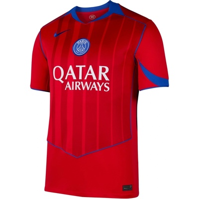 Nike Футболна фланелка Nike PSG Third Shirt 2025 2026 Adults - Red