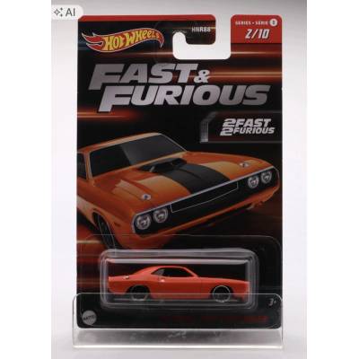 Mattel Hot Wheels 70 Dodge Hemi Challenger Rychle a zběsile 1:64