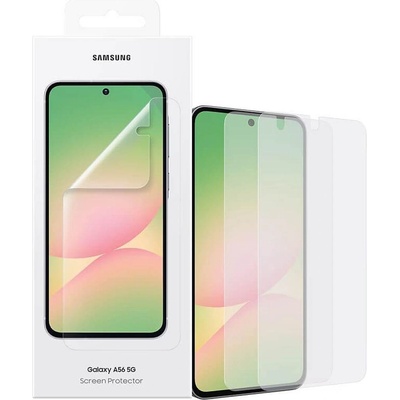 Samsung Оригинален Протектор за Samsung A56, Anti-Reflecting Screen Folio Glass EF-UA566CTEGWW, Прозрачен (EF-UA566CTEGWW)