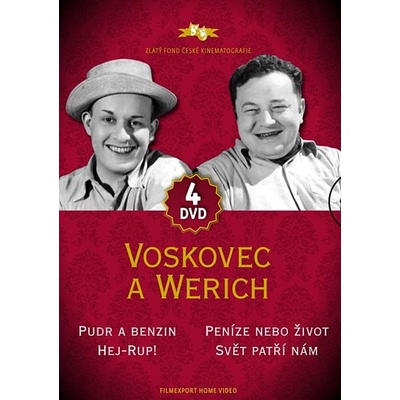 Voskovec a Werich 4 DVD