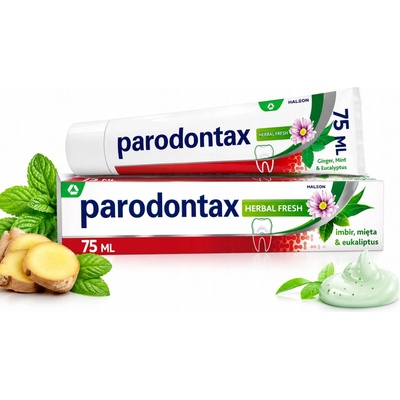 Parodontax Bylinná svieža Zázvor 75 ml