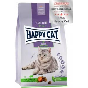 Happy Cat Culinary Senior Weide Lamb - храна за възрастни котки, над 8 години, с агнешко месо, пилешко, картофи, ориз, 0, 300 кг, Германия - 70613