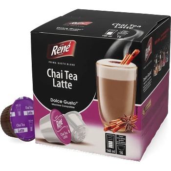 Café René | Chai Tea Latte - 16 капсули за Dolce Gusto®