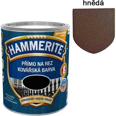 Hammerite Přímo na rez 0,7L kovářská hnědá