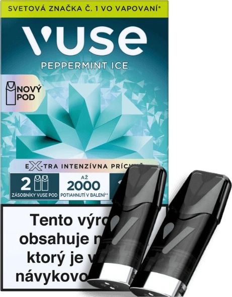vuse go peppermint ice 20mg VUSE GO Peppermint Ice 20mg 2ml - e3955-pep main image 1