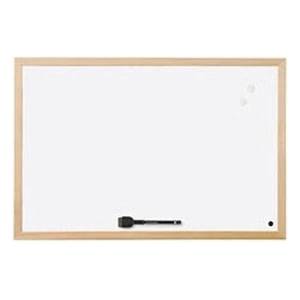 Bi-Office 30x40cm магнитна дъска с дървена рамка P8110-0140 (P8110-0140)