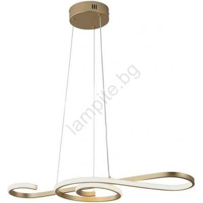 V-TAC Led Пендел led/18w/230v 3000k златист (vt1473)