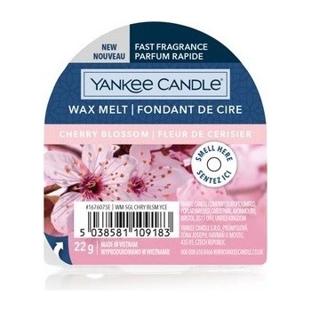 Yankee Candle vonný vosk do aróma lampy Cherry Blossom Třešňový květ 22 g