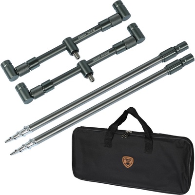 Giants Fishing Sada hrazd Gaube Buzzer Bar Set 2 Rods Silver – Zboží Dáma
