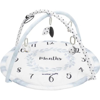 Baby Mix Игрална постелка Baby Mix месеци бяла