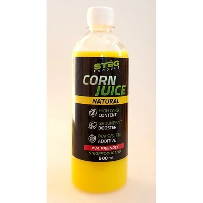 Stég Corn Juice 500ml - NATURAL
