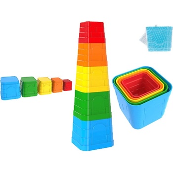 TECHNOK Pyramidové čtvercové kostky