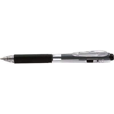 Pentel Химикалка, 0, 35 мм, с бутон, pentel "bk437", черна bk437-a (bk437-a)
