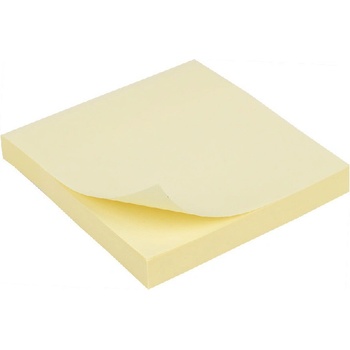 Самоз. листчета Delta Жълт пастел 75х75 mm 100л (1901060-46-D3314-01)