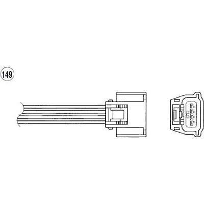 Lambda sonda NGK OZA672-N1