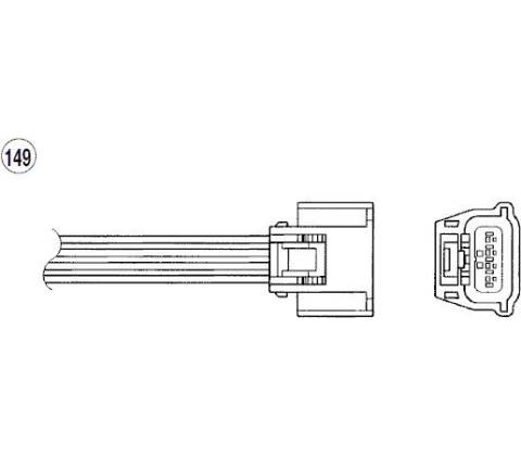 Lambda sonda NGK OZA672-N1