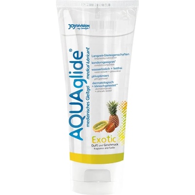 Лубрикант с вкус на екзотични плодове - AQUAglide 100ml (JOYD011793)
