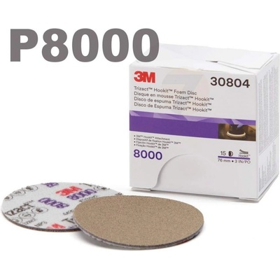 3M 30804 Penový brúsny kotúč Trizact D75mm P8000