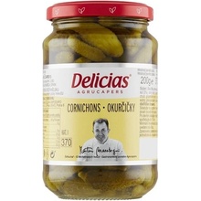 Delicias Cornichons okurčičky 370 g