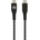 Tellur Кабел Tellur Green USB Type-C към Type-C, 3A - Black (TLL155471)