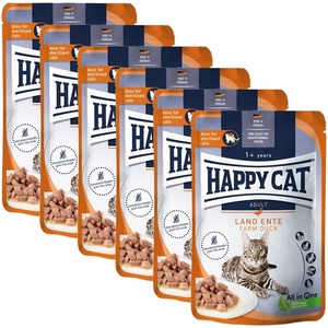 Happy Cat Капсула Happy Cat Culinary Land Патка / патица 6 x 85 г