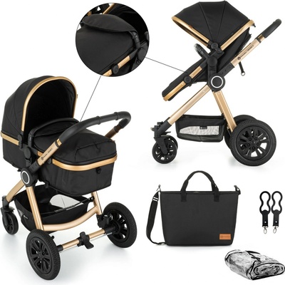 Petite&Mars Kombinovaný Grand II 2v1 Golden Ebony 2020