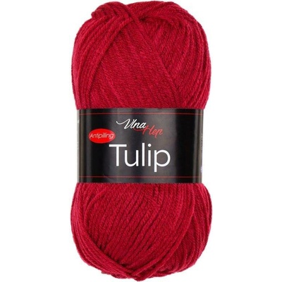 Vlna - Hep příze Tulip 41158 vínově červená
