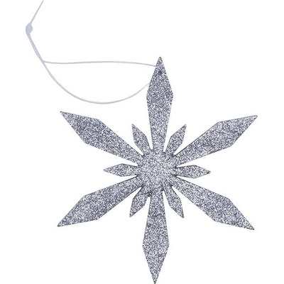Decoled vločka PL208 priem. 15 cm strieborná