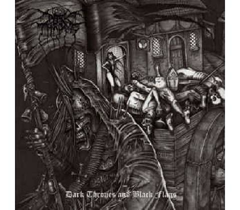 DARKTHRONE - DARK THRONES AND BLACK FLAG CD