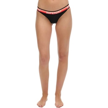 Superdry Triangle Stripe bikini bottom - Black (Black)