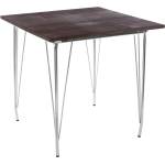 Premier Housewares Трапезна маса от масивен бряст ø 80 cm District - Premier Housewares (5501306)