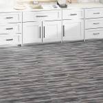 vidaXL Дъски за под Сиви ивици 5, 02 m2 36 бр. ПВЦ (42046286)