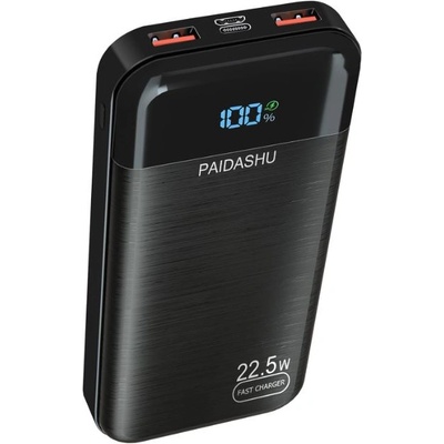 PAIDASHU POWER BANK 27000mAh 22, 5W CURRENT CHARGE, BLACK