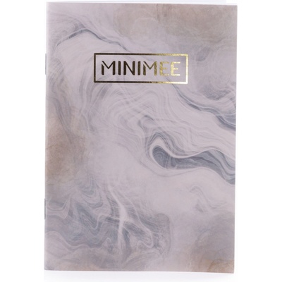 Sešitek MINIMEE A6 grey marble