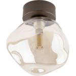 TK Lighting Плафон LAVA 1xG9/8W/230V, бронзов/опушено бежов (TK11034)