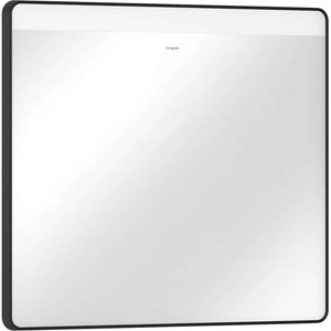 Hansgrohe Xarita Lite Q - Огледало със LED осветление и отопление, 70x80 см, инфрачервен сензор, матово черно 54971670 (54971670)