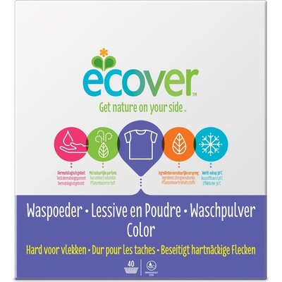 Ecover prací prášek na barevné prádlo 3 kg