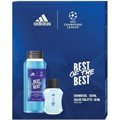 Adidas UEFA Champions League Best of The Best toaletná voda 50 ml + sprchový gél 250 ml