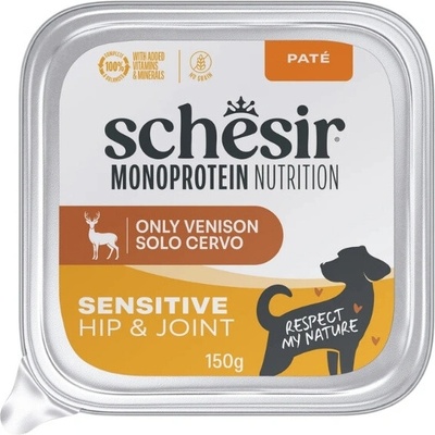 Schesir Dog Monopr. Hip&Joint Zvěřina paté 150 g